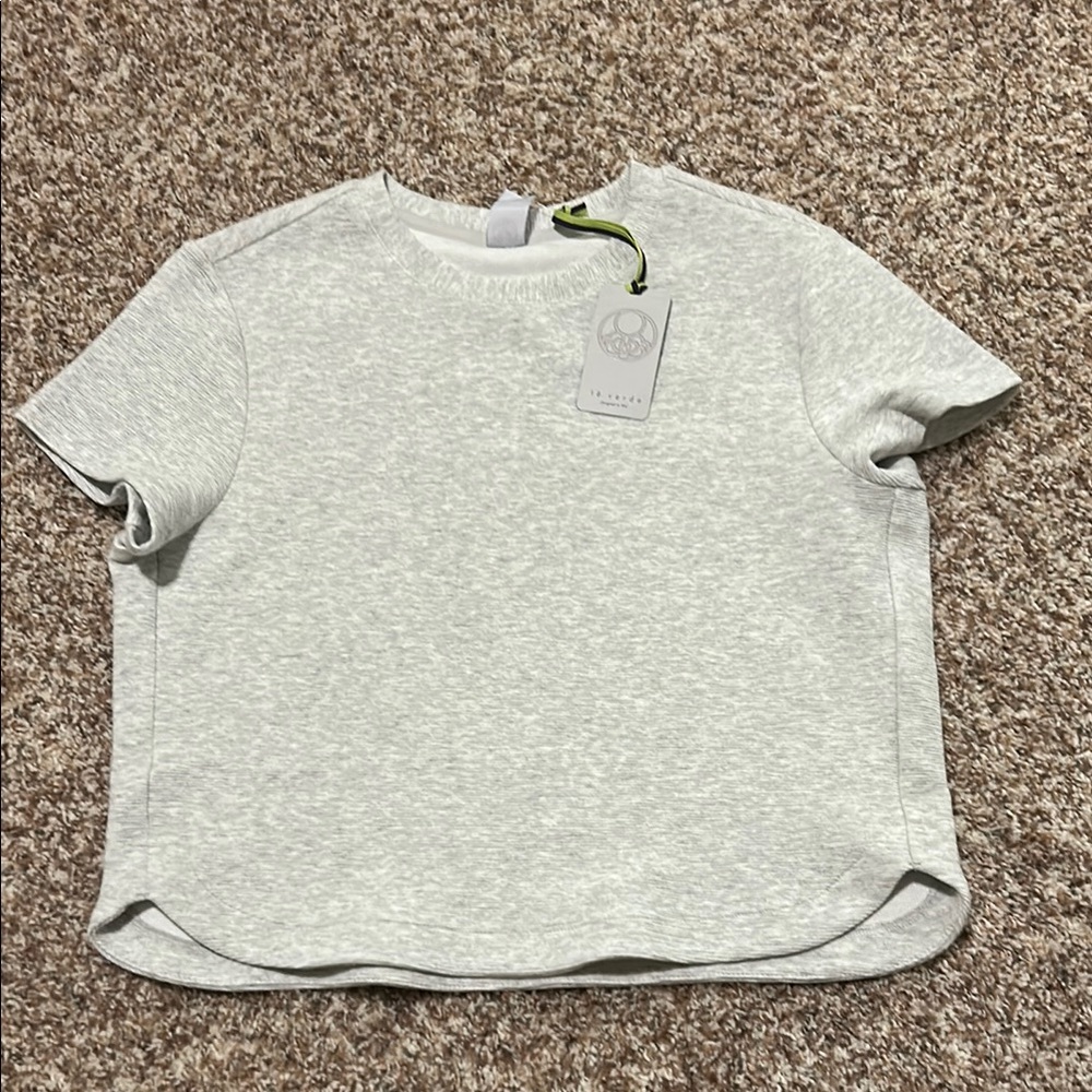 Gray Short Sleeve Women's Tee